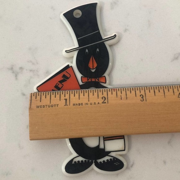 Vintage Enamel Refrigerator Magnet - Picture 4 of 5